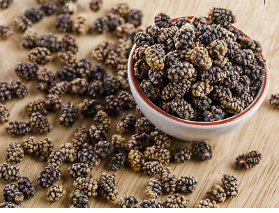 Dried Black Mulberries