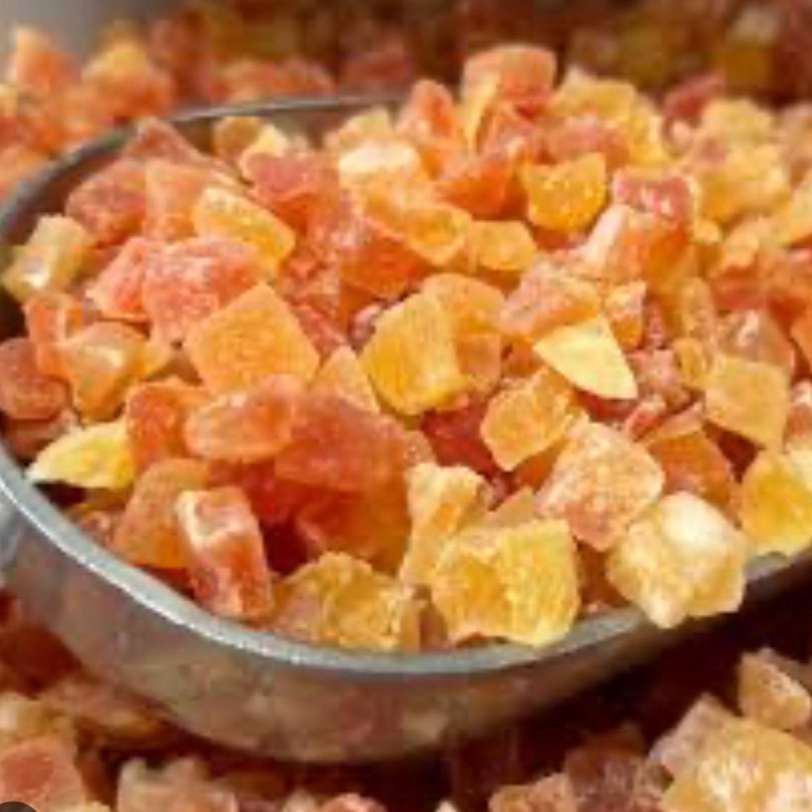 Dried papaya Diced Snack