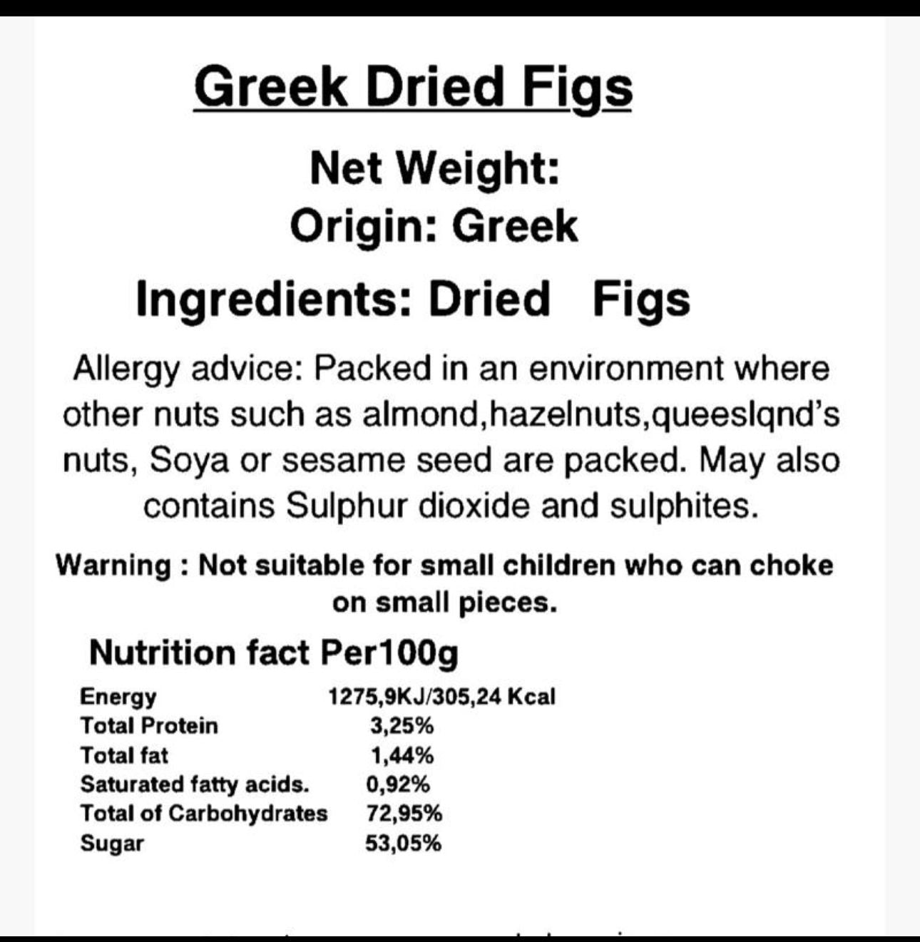 Greek Figs