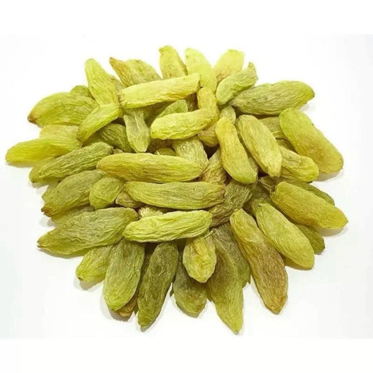Green Saunderkhani Raisins /Seedless Jambo Size