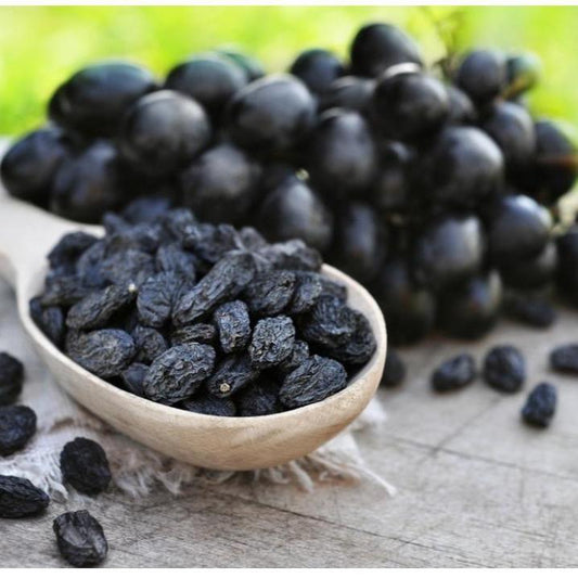 black Uzbakistani Raisins/Seedless Jambo size