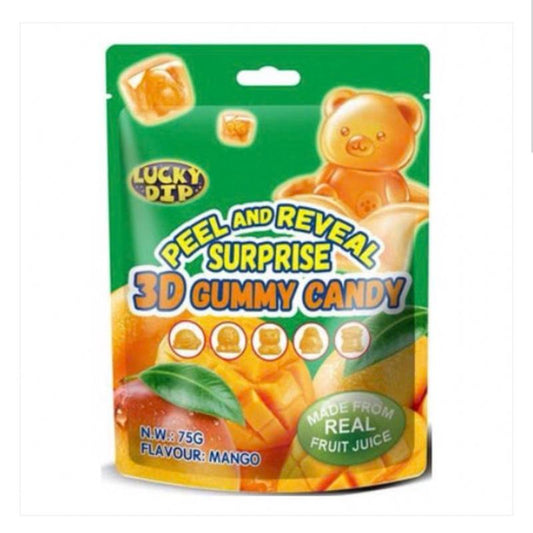 3D Mango Surprise Peel & Reveal Gummies 75g